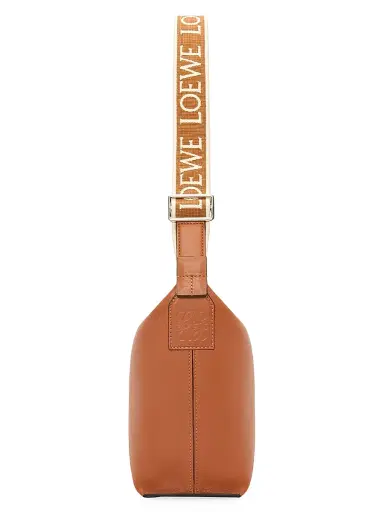 Loewe Men's Small Cubi Leather Crossbody Bag - Tan | Thumbnail 3 Loewe Men's Small Cubi Leather Crossbody Bag - Tan | Thumbnail 3