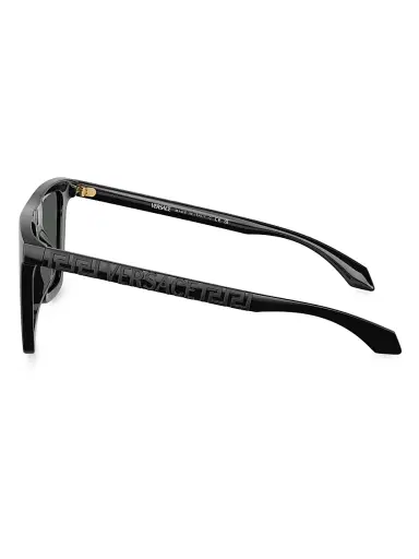 Versace Men's 53MM Square Sunglasses - Black Dark Grey | Thumbnail 3 Versace Men's 53MM Square Sunglasses - Black Dark Grey | Thumbnail 3