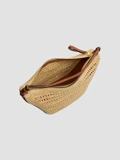 Loewe Women's x Paula's Ibiza Mini Raffia Hammock Hobo Bag | Thumbnail 3 Loewe Women's x Paula's Ibiza Mini Raffia Hammock Hobo Bag | Thumbnail 3