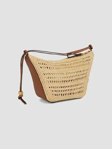 Loewe Women's x Paula's Ibiza Mini Raffia Hammock Hobo Bag | Thumbnail 4 Loewe Women's x Paula's Ibiza Mini Raffia Hammock Hobo Bag | Thumbnail 4