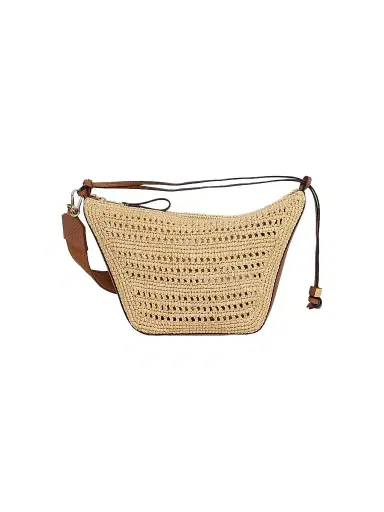 Loewe Women's x Paula's Ibiza Mini Raffia Hammock Hobo Bag | Thumbnail 1 Loewe Women's x Paula's Ibiza Mini Raffia Hammock Hobo Bag | Thumbnail 1