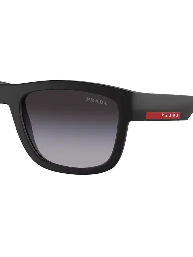 Prada Linea Rossa Men's 56MM Pillow Sunglasses - Matte Black Smoke | Thumbnail 3 Prada Linea Rossa Men's 56MM Pillow Sunglasses - Matte Black Smoke | Thumbnail 3