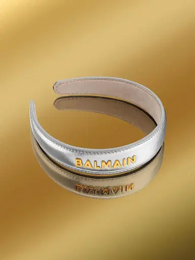 Balmain Hair Women's Limited Edition Leather Headband | Thumbnail 3 Balmain Hair Women's Limited Edition Leather Headband | Thumbnail 3