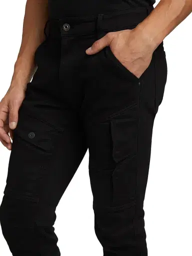 G-Star Men's AirBlaze 3D Skinny Jeans - Pitch Black - Size 40 | Thumbnail 6 G-Star Men's AirBlaze 3D Skinny Jeans - Pitch Black - Size 40 | Thumbnail 6