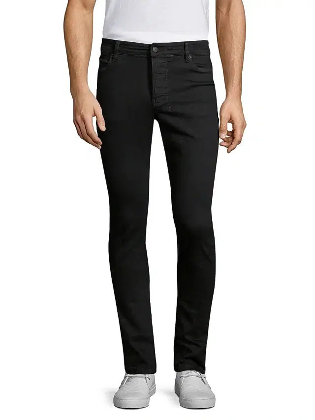 Men's Van Winkle Rebel Skinny-fit Jeans - Black Men's Van Winkle Rebel Skinny-fit Jeans - Black