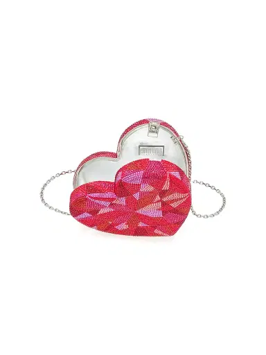 Judith Leiber Couture Women's Ruby Crystal-Embellished Heart-Shaped Clutch - Silver Multi | Thumbnail 2 Judith Leiber Couture Women's Ruby Crystal-Embellished Heart-Shaped Clutch - Silver Multi | Thumbnail 2