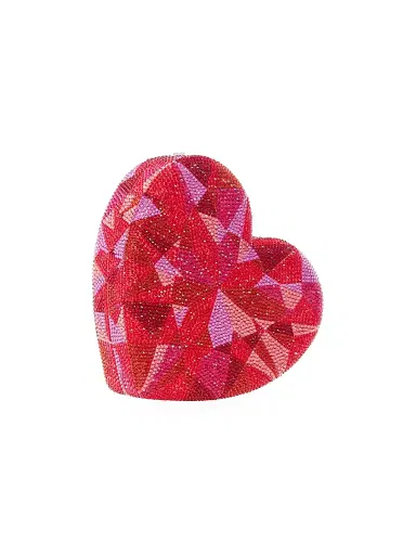 Judith Leiber Couture Women's Ruby Crystal-Embellished Heart-Shaped Clutch - Silver Multi | Thumbnail 3 Judith Leiber Couture Women's Ruby Crystal-Embellished Heart-Shaped Clutch - Silver Multi | Thumbnail 3