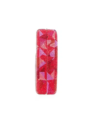 Judith Leiber Couture Women's Ruby Crystal-Embellished Heart-Shaped Clutch - Silver Multi | Thumbnail 4 Judith Leiber Couture Women's Ruby Crystal-Embellished Heart-Shaped Clutch - Silver Multi | Thumbnail 4