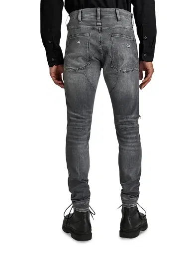 G-Star Men's 5620 3D Zip Knee Skinny Jeans - Black Denim - Size 33 | Thumbnail 3 G-Star Men's 5620 3D Zip Knee Skinny Jeans - Black Denim - Size 33 | Thumbnail 3