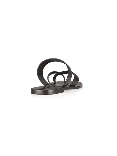 A.Emery Women's Carter Leather Slip-On Sandals - Black | Thumbnail 3 A.Emery Women's Carter Leather Slip-On Sandals - Black | Thumbnail 3