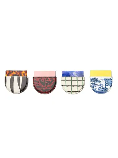 Dries Van Noten Women's Resin Mirror & Leather Case | Thumbnail 3 Dries Van Noten Women's Resin Mirror & Leather Case | Thumbnail 3