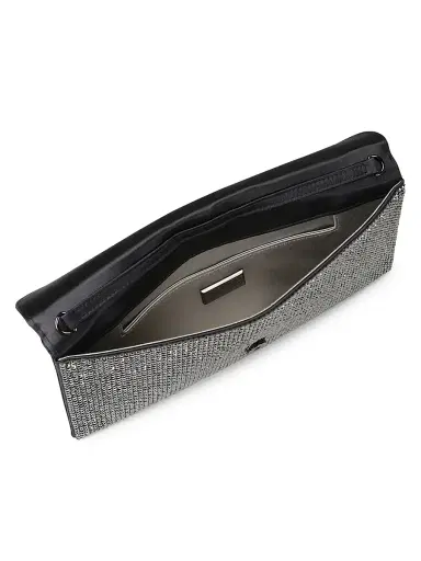 Judith Leiber Couture Women's Envelope Crystal Clutch - Ebonized Emerald | Thumbnail 3 Judith Leiber Couture Women's Envelope Crystal Clutch - Ebonized Emerald | Thumbnail 3