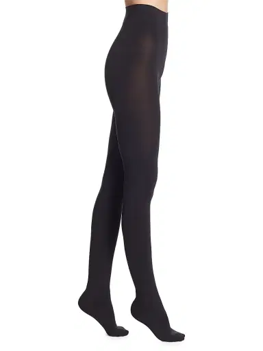 Wolford Women's Ind. 100 Leg Support Opaque Tights - Black | Thumbnail 1 Wolford Women's Ind. 100 Leg Support Opaque Tights - Black | Thumbnail 1
