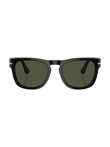 PERSOL Men's 54MM Elio Square Sunglasses - Black | Thumbnail 2 PERSOL Men's 54MM Elio Square Sunglasses - Black | Thumbnail 2