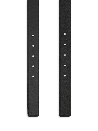 MCM Men's Aren Leather Belt - Black | Thumbnail 3 MCM Men's Aren Leather Belt - Black | Thumbnail 3
