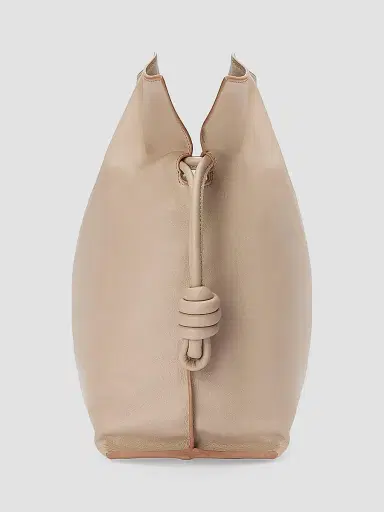 LOEWE Women's Flamenco Leather Clutch - Sand | Thumbnail 3 LOEWE Women's Flamenco Leather Clutch - Sand | Thumbnail 3