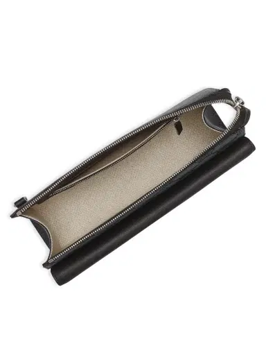 MCM Men's Himmel Flat Pouch - Dark Grey | Thumbnail 1 MCM Men's Himmel Flat Pouch - Dark Grey | Thumbnail 1