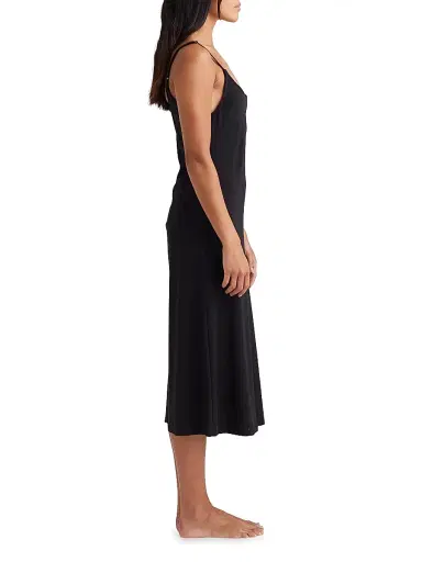 Papinelle Women's Juliette Modal Nightie - Black - Size XS | Thumbnail 3 Papinelle Women's Juliette Modal Nightie - Black - Size XS | Thumbnail 3