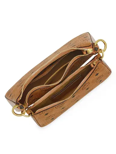 MCM Women's Aren Small Cotton Crossbody Bag | Thumbnail 2 MCM Women's Aren Small Cotton Crossbody Bag | Thumbnail 2