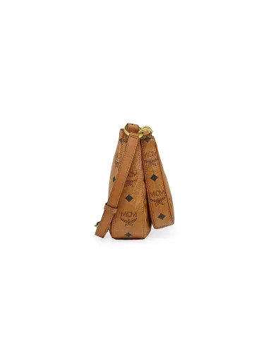 MCM Women's Aren Small Cotton Crossbody Bag | Thumbnail 3 MCM Women's Aren Small Cotton Crossbody Bag | Thumbnail 3