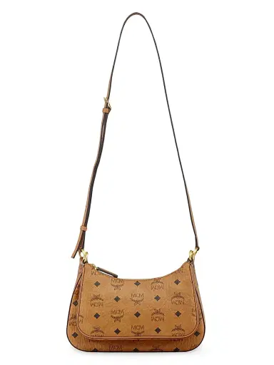 MCM Women's Aren Small Cotton Crossbody Bag | Thumbnail 5 MCM Women's Aren Small Cotton Crossbody Bag | Thumbnail 5