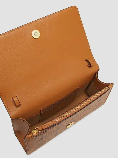 MCM Women's Visetos Leather Mini Crossbody Bag | Thumbnail 4 MCM Women's Visetos Leather Mini Crossbody Bag | Thumbnail 4