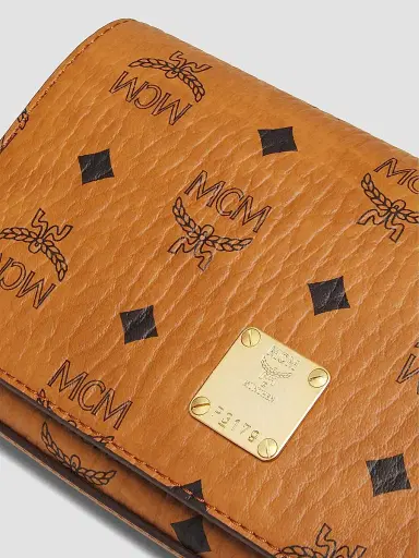 MCM Women's Visetos Leather Mini Crossbody Bag | Thumbnail 5 MCM Women's Visetos Leather Mini Crossbody Bag | Thumbnail 5