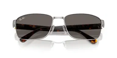 Ray-Ban Men's RB3750 62MM Square Sunglasses - Tortoise Gunmetal | Thumbnail 5 Ray-Ban Men's RB3750 62MM Square Sunglasses - Tortoise Gunmetal | Thumbnail 5