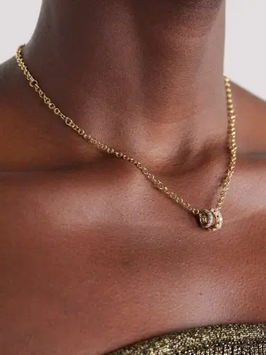 Spinelli Kilcollin Gravity 18-karat Yellow And White Gold Diamond Necklace | Thumbnail 2 Spinelli Kilcollin Gravity 18-karat Yellow And White Gold Diamond Necklace | Thumbnail 2