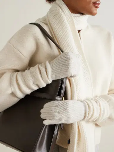 Arch4 Jessie Ribbed Cashmere Gloves | Thumbnail 2 Arch4 Jessie Ribbed Cashmere Gloves | Thumbnail 2