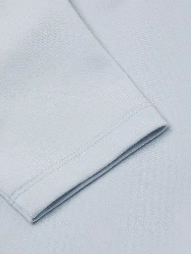 Vince Men's Milano Johnny Collar Shirt - Whitecap | Thumbnail 6 Vince Men's Milano Johnny Collar Shirt - Whitecap | Thumbnail 6