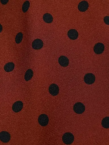 Reformation Women's Wilda Polka-Dot Dress - Fig Jam Dot | Thumbnail 7 Reformation Women's Wilda Polka-Dot Dress - Fig Jam Dot | Thumbnail 7