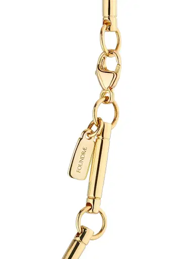 Foundrae Women's True Love & Balance 18K Yellow Gold & 0.42 TCW Diamond Element Chain Necklace - Yellow Gold | Thumbnail 4 Foundrae Women's True Love & Balance 18K Yellow Gold & 0.42 TCW Diamond Element Chain Necklace - Yellow Gold | Thumbnail 4