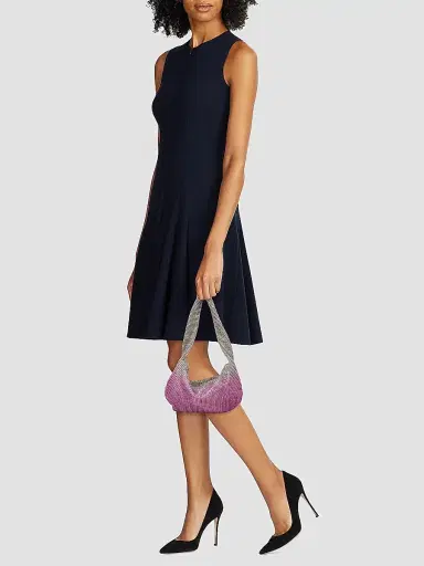 Whiting & Davis Women's Adrienne Ombré Crystal Mesh Hobo Bag - Ombre Pink | Thumbnail 2 Whiting & Davis Women's Adrienne Ombré Crystal Mesh Hobo Bag - Ombre Pink | Thumbnail 2