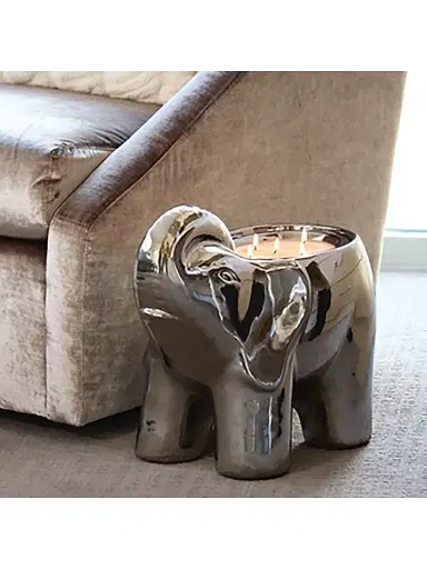 Thompson Ferrier Silver Grand Elephant Candle - Silver Palo Santo | Thumbnail 4 Thompson Ferrier Silver Grand Elephant Candle - Silver Palo Santo | Thumbnail 4