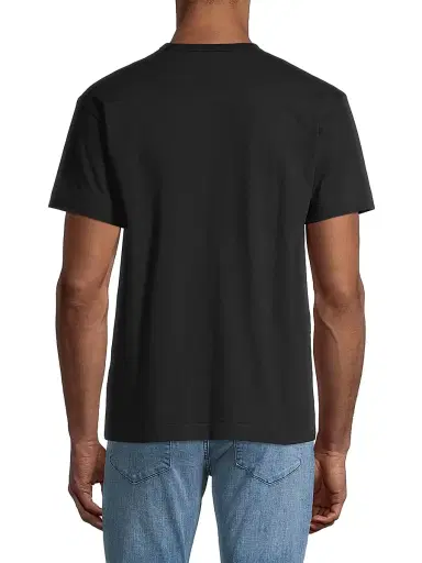 Comme des Garçons PLAY Men's Signature Logo Graphic T-Shirt - Black - Size Small | Thumbnail 5 Comme des Garçons PLAY Men's Signature Logo Graphic T-Shirt - Black - Size Small | Thumbnail 5