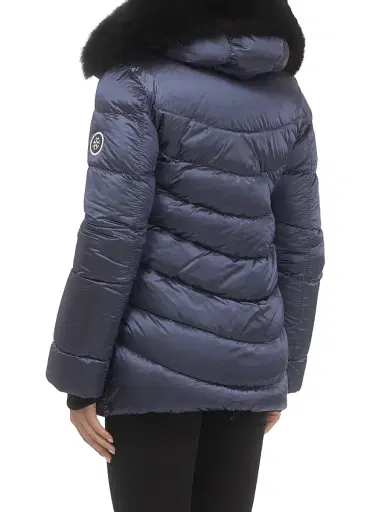 Gorski Women's Apres-Ski Jacket - Ocean Blue | Thumbnail 4 Gorski Women's Apres-Ski Jacket - Ocean Blue | Thumbnail 4