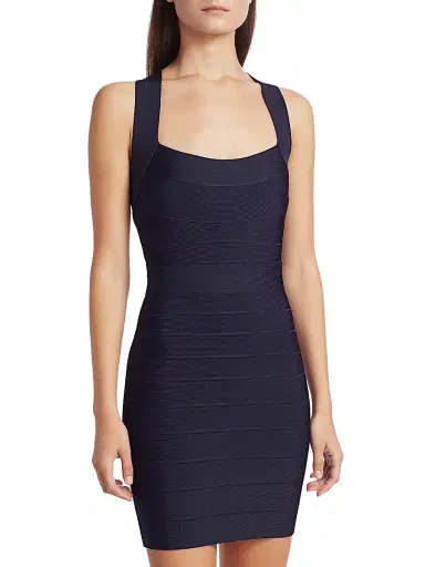 Hervé Léger Women's Icon Bandage Minidress | Thumbnail 3 Hervé Léger Women's Icon Bandage Minidress | Thumbnail 3