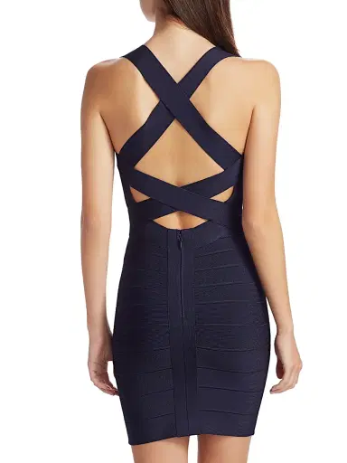 Hervé Léger Women's Icon Bandage Minidress | Thumbnail 5 Hervé Léger Women's Icon Bandage Minidress | Thumbnail 5