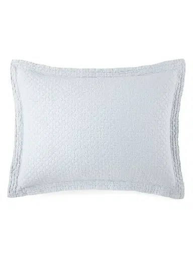 Peacock Alley Juliet Sham - Bare Blue European | Thumbnail 1 Peacock Alley Juliet Sham - Bare Blue European | Thumbnail 1