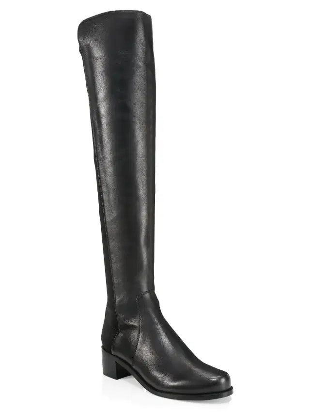 Women's Reserve Leather Over-The-Knee Boots - Black Women's Reserve Leather Over-The-Knee Boots - Black