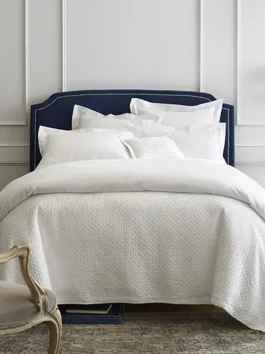 Peacock Alley Juliet Egyptian Cotton King Matelasse Coverlet Queen | Thumbnail 2 Peacock Alley Juliet Egyptian Cotton King Matelasse Coverlet Queen | Thumbnail 2