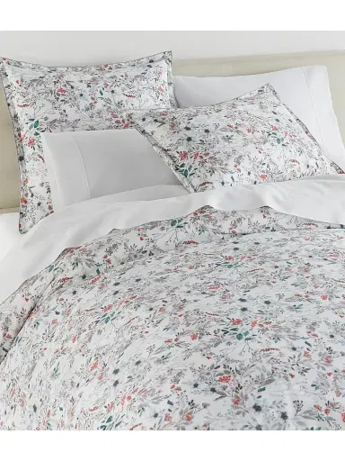 Peacock Alley Chloe Percale Duvet - Fog Queen | Thumbnail 2 Peacock Alley Chloe Percale Duvet - Fog Queen | Thumbnail 2