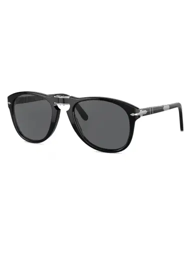 Persol x Dolce & Gabbana Men's Steve McQueen 54MM Aviator Sunglasses - Black | Thumbnail 5 Persol x Dolce & Gabbana Men's Steve McQueen 54MM Aviator Sunglasses - Black | Thumbnail 5
