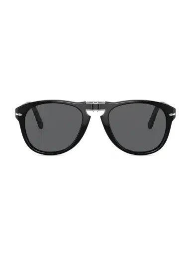 Persol x Dolce & Gabbana Men's Steve McQueen 54MM Aviator Sunglasses - Black | Thumbnail 1 Persol x Dolce & Gabbana Men's Steve McQueen 54MM Aviator Sunglasses - Black | Thumbnail 1