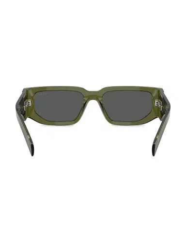 Prada Men's 54MM Rectangular Sunglasses | Thumbnail 4 Prada Men's 54MM Rectangular Sunglasses | Thumbnail 4