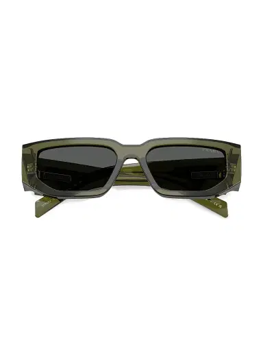 Prada Men's 54MM Rectangular Sunglasses | Thumbnail 5 Prada Men's 54MM Rectangular Sunglasses | Thumbnail 5
