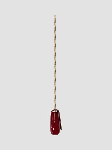 Saint Laurent Women's Kate Small in Patent Leather - Grenade | Thumbnail 6 Saint Laurent Women's Kate Small in Patent Leather - Grenade | Thumbnail 6
