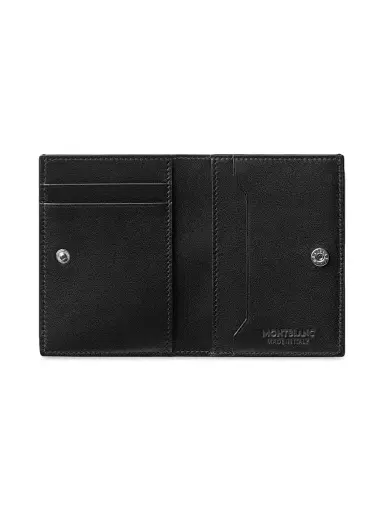 Montblanc Men's Meisterstück 4810 Mini Wallet - Black | Thumbnail 2 Montblanc Men's Meisterstück 4810 Mini Wallet - Black | Thumbnail 2