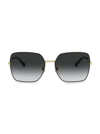 Dolce & Gabbana Women's 57MM Square Sunglasses - Gold | Thumbnail 1 Dolce & Gabbana Women's 57MM Square Sunglasses - Gold | Thumbnail 1